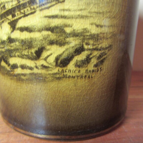 12 oz ridgeway england mug st james cathedral lachine rapids montreal (W5054) - Picture 7 of 11